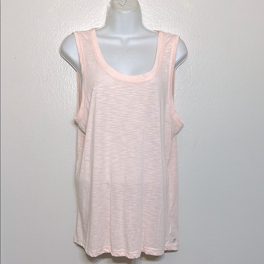 GAIAM Pink Sleeveless Relaxed Tank Top